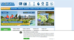 Desktop Screenshot of ligaportal.at